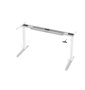 Sitz-Steh-Schreibtischgestell VXBHM VXBHM19G/WC, elektrisch h&ouml;henverstellbar, 65-129cm (H), C-Fu&szlig;-Gestell, wei&szlig;
