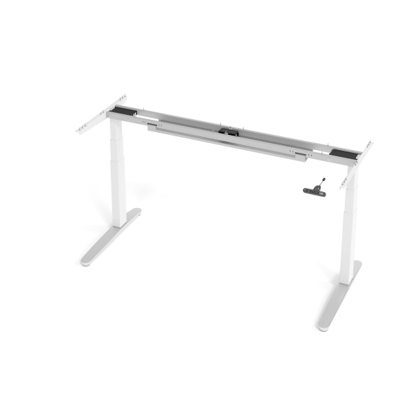 4032062294833 - Schreibtischgestell VXBHM elektrisch höhenverstellbar 129cm (H) weiß 4032062294833 Hammerbacher