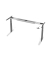 Sitz-Steh-Schreibtischgestell VXBHM VXBHM20G/GC, elektrisch h&ouml;henverstellbar, 65-129cm (H), C-Fu&szlig;-Gestell, graphit
