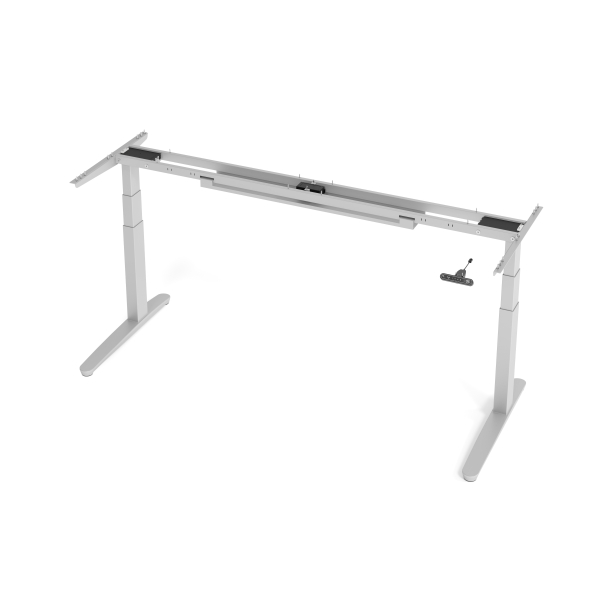 4032062294871 - Schreibtischgestell VXBHM elektrisch höhenverstellbar 129cm (H) silber 4032062294871 Hammerbacher