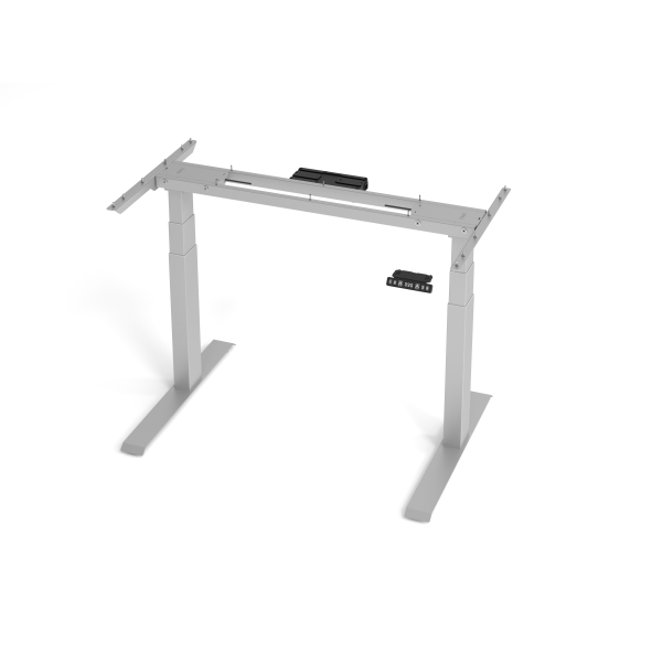 4032062296318 - Schreibtischgestell VXDKB elektrisch höhenverstellbar 129cm (H) silber 4032062296318 Hammerbacher