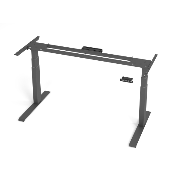 4032062296592 - Schreibtischgestell VXDKB elektrisch höhenverstellbar 129cm (H) graphit 4032062296592 Hammerbacher