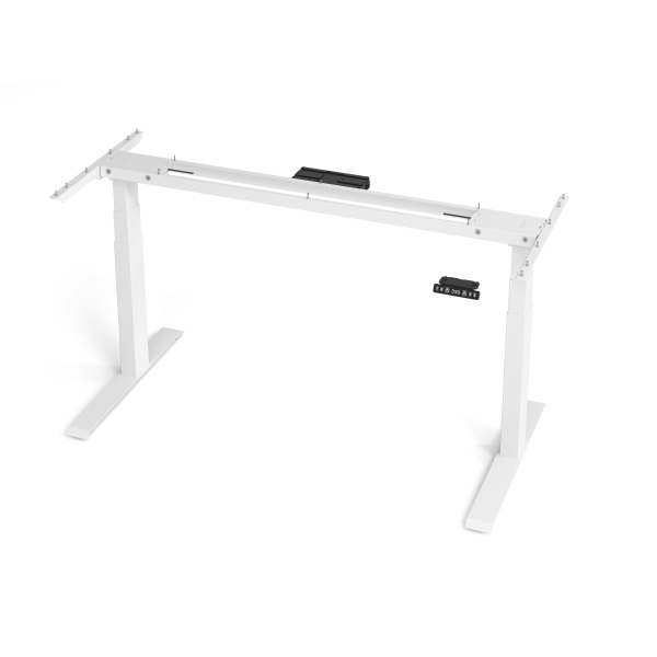 4032062296615 - Schreibtischgestell VXDKB elektrisch höhenverstellbar 129cm (H) weiß 4032062296615 Hammerbacher