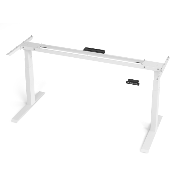 4032062296905 - Schreibtischgestell VXDKB elektrisch höhenverstellbar 129cm (H) weiß 4032062296905 Hammerbacher