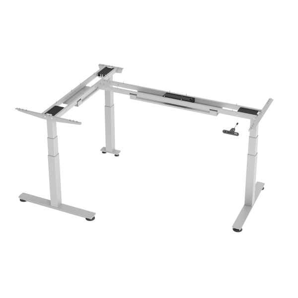 4032062297735 - Schreibtischgestell VXDSM elektrisch höhenverstellbar 127cm (H) silber 4032062297735 Hammerbacher