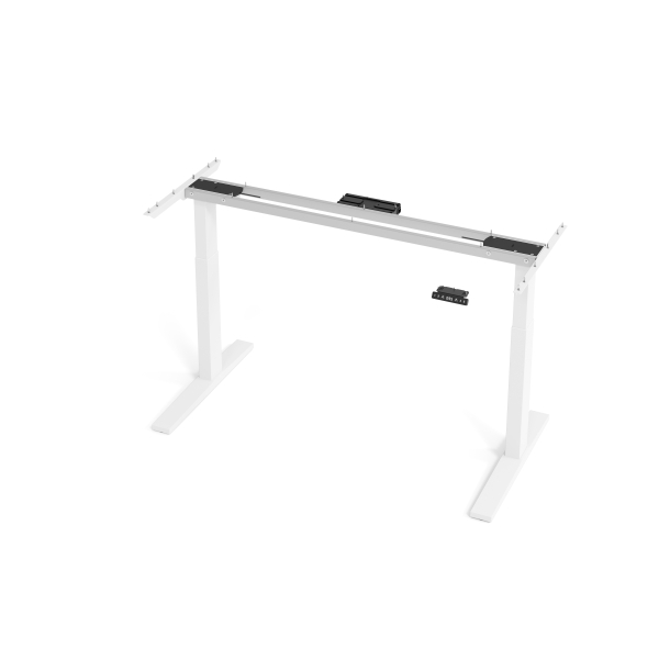 Hammerbacher Sitz-Steh-Schreibtischgestell VXMKA VXMKA16G/W, elektrisch höhenverstellbar, 70-120cm (H), C-Fuß-Gestell, weiß 0000003210025 H