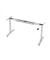 Sitz-Steh-Schreibtischgestell VXMST VXMST20G/S, elektrisch h&ouml;henverstellbar, 71-120cm (H), T-Fu&szlig;-Gestell, silber
