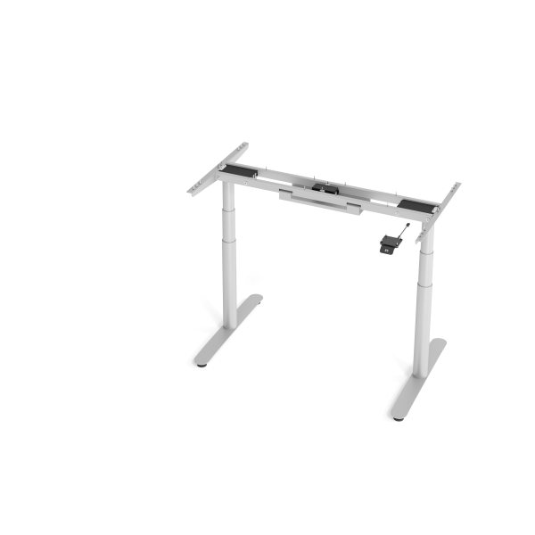 4032062304235 - Schreibtischgestell VXDLR elektrisch höhenverstellbar 127cm (H) silber 4032062304235 Hammerbacher