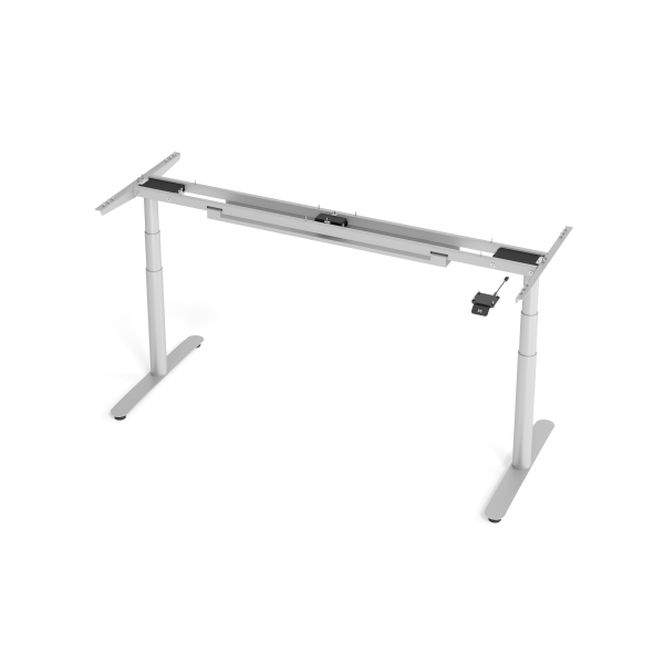 4032062304259 - Schreibtischgestell VXDLR elektrisch höhenverstellbar 127cm (H) silber 4032062304259 Hammerbacher