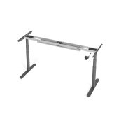 Schreibtischgestell VXDLR, elektrisch h&ouml;henverstellbar, 127cm (H), T-Fu&szlig;-Gestell, graphit