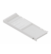 Unterbauschublade breit, Metall , wei&szlig;