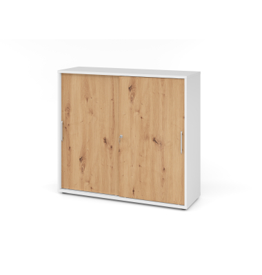 Schiebet&uuml;renschrank V1752/V1753 V1753S/W/R/RE, abschlie&szlig;bar, 3 OH