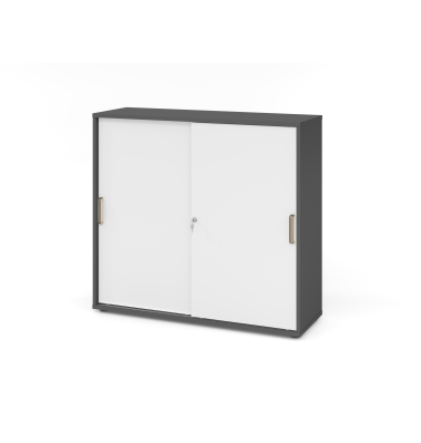 Schiebet&uuml;renschrank V1752/V1753 V1753S/G/W/SG, abschlie&szlig;bar, 3 OH