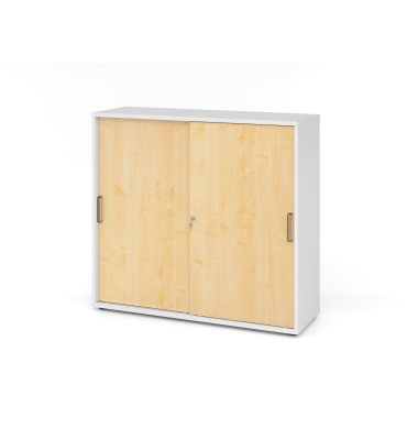 Schiebet&uuml;renschrank V1752/V1753 V1753S/W/3/SG, abschlie&szlig;bar, 3 OH