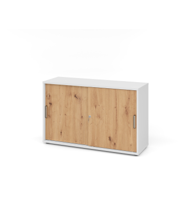 Schiebet&uuml;renschrank V1752/V1753 V1752S/W/R/SG, abschlie&szlig;bar, 2 OH