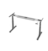 Sitz-Steh-Schreibtischgestell VXDSM VXDSM19G/G, elektrisch h&ouml;henverstellbar, 63-127cm (H), T-Fu&szlig;-Gestell, graphit
