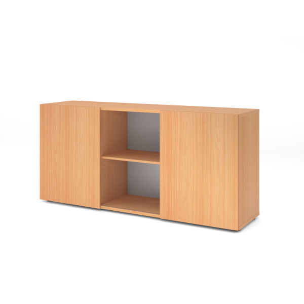 4032062309582 - Sideboard 2OH mit Schiebetüren BucheBuche 4032062309582 Hammerbacher