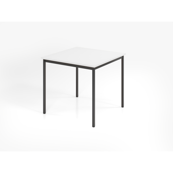 4032062309742 - Besprechungstisch VVS 72cm (H) 80x80cm (BxT) Weiß   schwarz 4032062309742 Hammerbacher