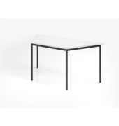 Besprechungstisch VVS, 72cm (H), 160x69cm (BxT), wei&szlig; / schwarz