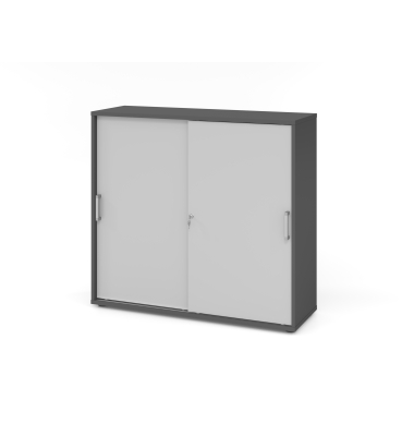 Schiebet&uuml;renschrank V1752/V1753 V1753S/G/5/CE, abschlie&szlig;bar, 3 OH