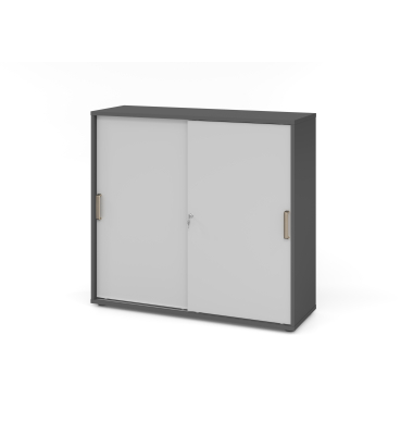 Schiebet&uuml;renschrank V1752/V1753 V1753S/G/5/SG, abschlie&szlig;bar, 3 OH