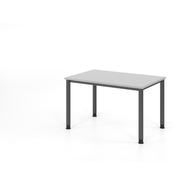 4032062310472 - Schreibtisch VHS manuell höhenverstellbar 81cm (H) 120x80cm (BxT) Grau   graphit 4032062310472 Hammerbacher