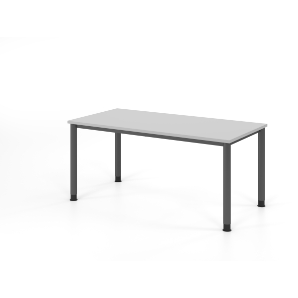 4032062310564 - Schreibtisch VHS manuell höhenverstellbar 81cm (H) 160x80cm (BxT) Grau   graphit 4032062310564 Hammerbacher