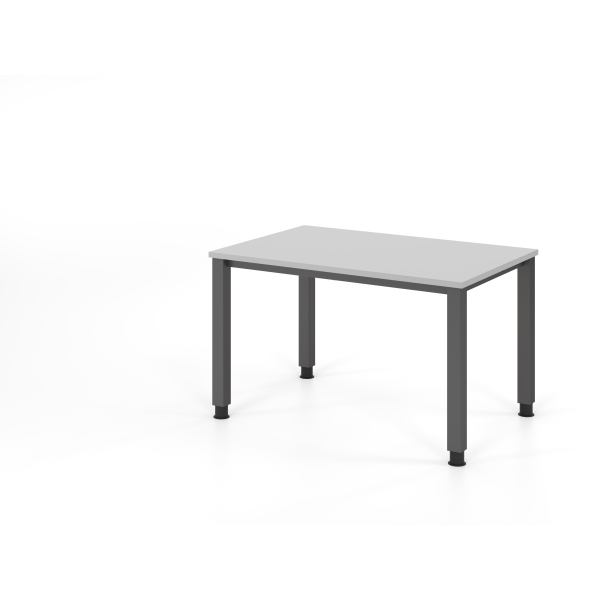4032062311066 - Schreibtisch VQS manuell höhenverstellbar 81cm (H) 120x80cm (BxT) Grau   graphit 4032062311066 Hammerbacher