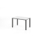 Schreibtisch VQS, manuell h&ouml;henverstellbar, 81cm (H), 120x80cm (BxT), wei&szlig; / graphit
