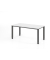 Schreibtisch VQS, manuell h&ouml;henverstellbar, 81cm (H), 160x80cm (BxT), wei&szlig; / graphit