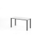 Schreibtisch VQS, manuell h&ouml;henverstellbar, 81cm (H), 140x67,2cm (BxT), wei&szlig; / graphit