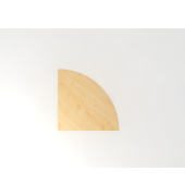 Verkettungswinkel Viertelkreis 80cm Ahorn