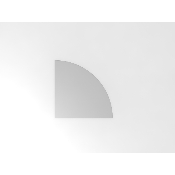 4032062312063 - Verbindungsplatte HE91 lichtgrau dreieckig abgerundet 800 x 800 x 25 cm