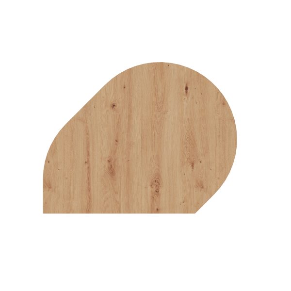 4032062313046 - Anbautisch mit STF 80x102cm AsteicheGraphit 4032062313046 Hammerbacher