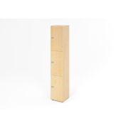 Schliessfachschrank 6OH Ahorn,3xZS