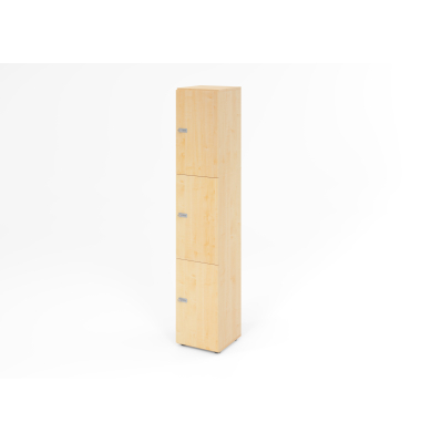 Schliessfachschrank 6OH Ahorn,3xZS