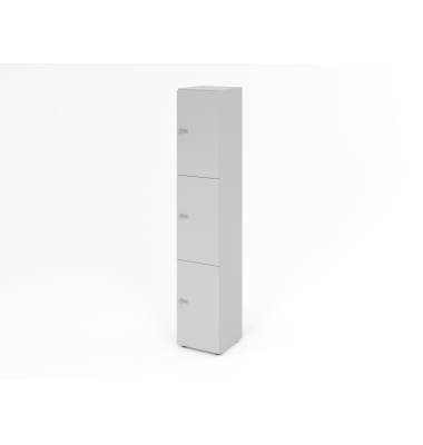 Schliessfachschrank 6OH Grau,3xZS