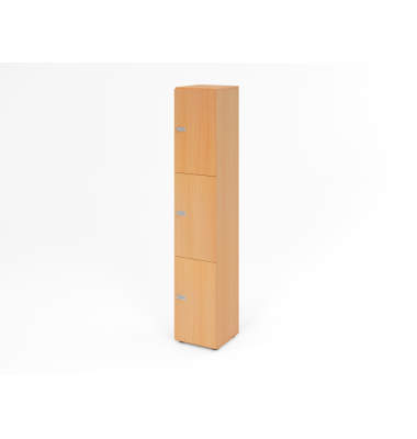 Schliessfachschrank 6OH Buche,3xZS