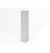 Schliessfachschrank 6OH Grau,6xZS