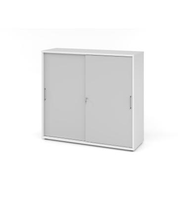 Schiebet&uuml;renschrank V1752/V1753 V1753S/W/5/BS, abschlie&szlig;bar, 3 OH