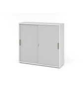 Schiebet&uuml;renschrank V1752/V1753 V1753S/W/5/SG, abschlie&szlig;bar, 3 OH