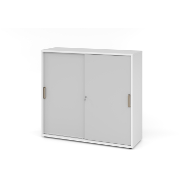 Schiebet&uuml;renschrank V1752/V1753 V1753S/W/5/SG, abschlie&szlig;bar, 3 OH