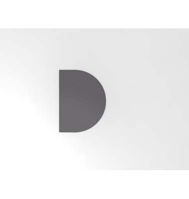 Anbautisch mit STF 60x80cm GraphitSilber