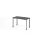 Schreibtisch VHS, manuell h&ouml;henverstellbar, 81cm (H), 120x67,2cm (BxT), graphit / silber
