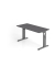 Schreibtisch VOS, manuell h&ouml;henverstellbar, 85cm (H), 140x67,2cm (BxT), graphit / graphit