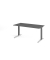 Schreibtisch VXB, manuell h&ouml;henverstellbar, 85cm (H), 160x80cm (BxT), graphit / graphit