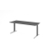 Schreibtisch VXB, manuell h&ouml;henverstellbar, 85cm (H), 180x80cm (BxT), graphit / graphit