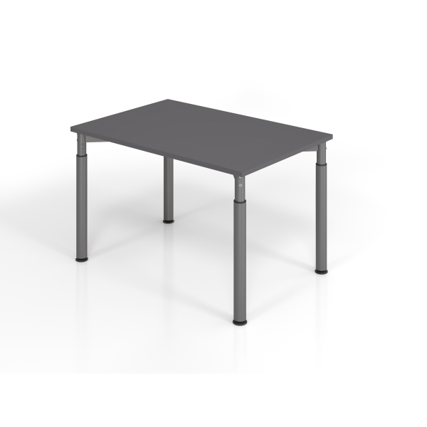 4032062322796 - Schreibtisch VYS manuell höhenverstellbar 82cm (H) 120x80cm (BxT) Graphit   graphit 4032062322796 Hammerbacher