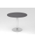 Besprechungstisch STF, 74,5cm (H), 100x100cm (BxT), rund, graphit / chrom