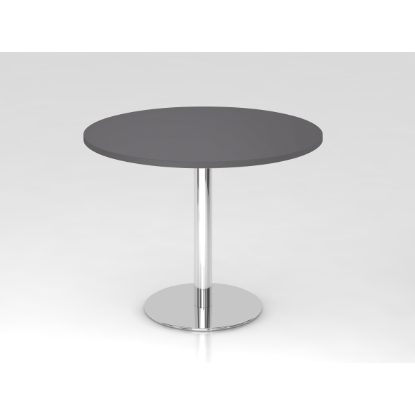 4032062322963 - Besprechungstisch VSTF 745cm (H) 100x100cm (BxT) Graphit   chrom 4032062322963 Hammerbacher